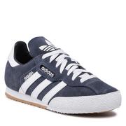 Półbuty męskie - Buty adidas Sam Super Suede 019332 Navy/Runwht - miniaturka - grafika 1