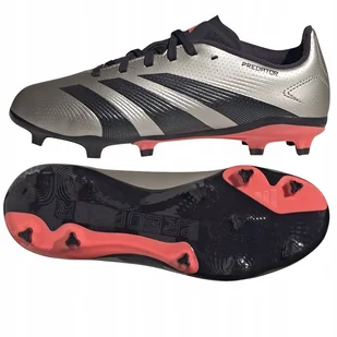 Buty adidas Predator League Jr FG IF6354 szary 35 - Piłka nożna - miniaturka - grafika 1