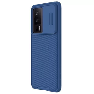 Etui XIAOMI POCO F5 PRO Nillkin CamShield Pro niebieskie - Etui i futerały do telefonów - miniaturka - grafika 4