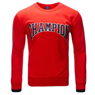 Champion bluza męska czerwona klasyczna 215748-S21-RS011 M - Bluzy męskie - miniaturka - grafika 1
