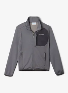 Bluza chłopięca Columbia Boys Triple Canyon Full Zip - city grey/shark - Bluzy dla chłopców - miniaturka - grafika 1