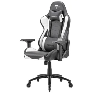 FragON Fotel Gamingowy - 5X Series 2024 (czarny/biały) - Fotele gamingowe - miniaturka - grafika 1