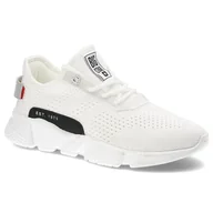 Sneakersy damskie - Big Star, Sneakersy, JJ274271 Biały, rozmiar 37 - miniaturka - grafika 1