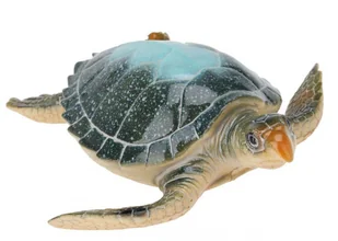 ProGarden Żółw dekoracyjny – wzór 1 z błękitną skorupą - Pozostałe ozdoby ogrodowe - miniaturka - grafika 1