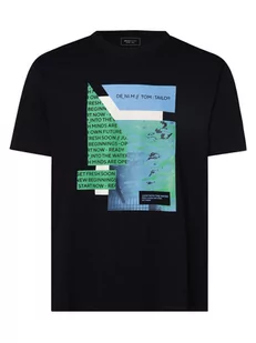 Tom Tailor Denim - T-shirt męski, niebieski - Koszulki męskie - miniaturka - grafika 1