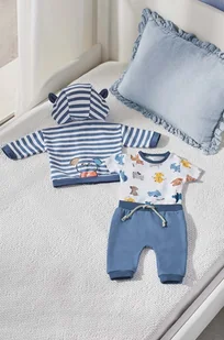 Mayoral Newborn komplet niemowlęcy kolor niebieski - Komplety dla niemowląt - miniaturka - grafika 1