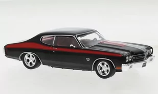 Ixo Models Chevrolet Chevelle Ss Black Red 1970 1:43 Clc477 - Samochody i pojazdy dla dzieci - miniaturka - grafika 1