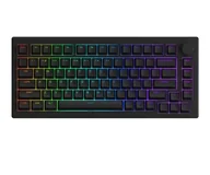 Klawiatury - Akko 5075B Plus Shine-Through Black - V3 Cream Yellow Pro - miniaturka - grafika 1