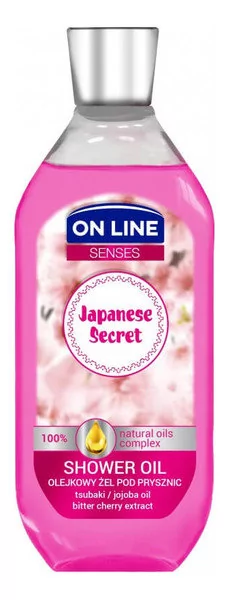 On Line On Line Senses Japanese Secret Olejkowy Żel pod prysznic 500ml