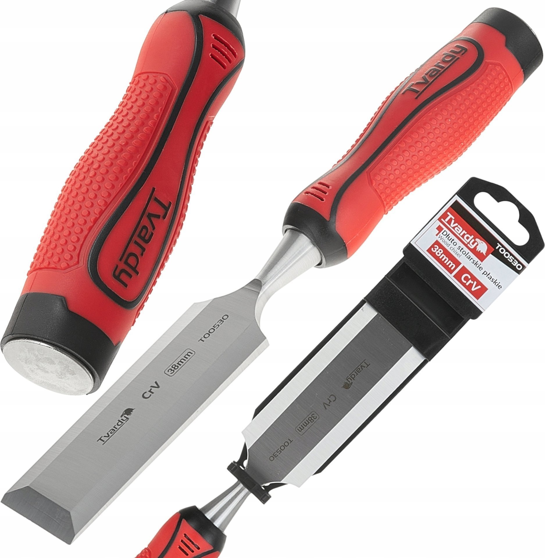 Dłuto stolarskie płaskie 38mm CrV 10/60