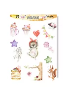 Scrapbooking - Naklejki do albumu dziecka boho las - miniaturka - grafika 1