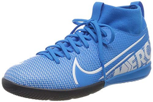 Nike Unisex Superfly 7 Academy Ic dziecięce buty piłkarskie, wielokolorowa - Mehrfarbig Blue Hero White Obsidian 414-38 EU