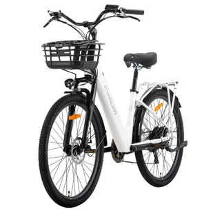 CYSUM X-city Electric Bike 250W Motor 48V 10 4Ah Battery 26*1 95 inch Tires 25km/h Max Speed 80km Range Mechanical Disc B - Rowery elektryczne - miniaturka - grafika 1