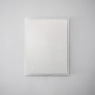 Lustra - Lustro do łazienki LED prostokątne 600x800 3 BARWY ANTYPARA - miniaturka - grafika 1