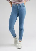 Spodnie damskie - Damskie spodnie jeansowe Lee LEE SCARLETT HIGH W28 L31 - miniaturka - grafika 1