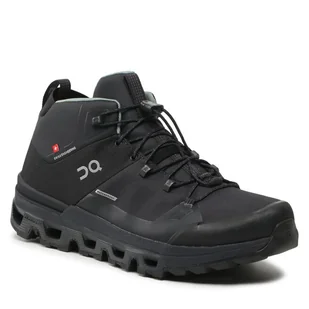 Trekkingi On Cloudtrax Waterproof 3MD10870553 Black - Buty trekkingowe męskie - miniaturka - grafika 1