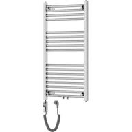 Grzejniki łazienkowe - Mexen Mars grzejnik elektryczny 900 x 500 mm, 300 W, chrom - W110-0900-500-2300-01 - miniaturka - grafika 1