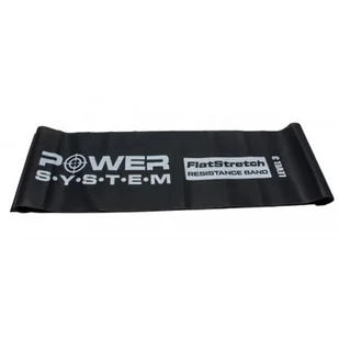 Guma do treningu siłowego Power System  Posilovací Guma Flat Strech Band Level 3 - Gumy, taśmy, ekspandery - miniaturka - grafika 1