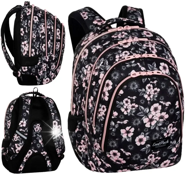 Plecak Młodzieżowy Szkolny Drafter 3 Helen kwiaty Coolpack F010744