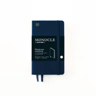Notesy i bloczki - Notatnik Monocle by Leuchtturm1917 Pocket A6, Twarda Oprawa, Kropki, Granatowy - miniaturka - grafika 1