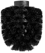 Akcesoria do wc - Końcówka wymienna do szczotki WC czarna TIGER - miniaturka - grafika 1