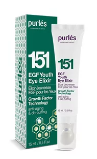 Purles 151 EGF Youth Eye Elixir Eliksir młodości pod oczy 15 ml - Kosmetyki pod oczy - miniaturka - grafika 1