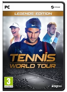 Tennis World Tour Legends Edition - Gry PC Cyfrowe - miniaturka - grafika 1
