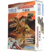 Mały naukowiec - Clementoni, zestaw edukacyjny Skamieniałości: T-Rex - miniaturka - grafika 1