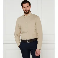 Koszule męskie - BOSS BLACK Lniana koszula H-LIAM-BD-E-C1-243 Regular Fit - miniaturka - grafika 1