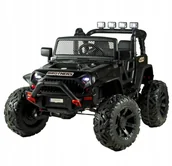 Pojazdy elektryczne dla dzieci - Auto na akumulator 4 x 200 wat CAR-JL-6-CZARNYdo 50kg - miniaturka - grafika 1