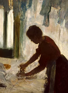 Galeria Plakatu, Plakat, A Woman Ironing, Edgar Degas, 61x91,5 cm - Plakaty - miniaturka - grafika 1