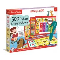 Clementoni Mówiące pióro 500 pytań Litery i słowa 50655 p6 - Zabawki kreatywne - miniaturka - grafika 2