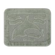 Dywaniki łazienkowe - Zielony dywanik łazienkowy 50x40 cm Freedom - Foutastic - miniaturka - grafika 1