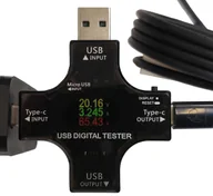 Ładowarki do telefonów - Ładowarka GAN sieciowa INfloo 65W REALNE ! QC3.0 PD USB-C USB-A GNIAZDKO biała - miniaturka - grafika 1