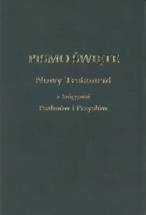 Wrota nadziei Nowy Testament z księgami Psalmów i Przysłów UBG - oprawa PU ekoskóra brąz - Religia i religioznawstwo - miniaturka - grafika 3