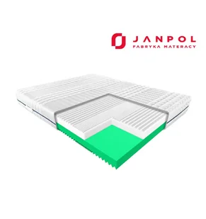 JANPOL PALMA – materac piankowy, Rozmiar - 180x200, Pokrowiec - Smart - Materace - miniaturka - grafika 1