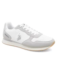 Sneakersy męskie - Sneakersy U.S. Polo Assn. ALTENA001A Biały - miniaturka - grafika 1