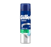 Kosmetyki do pielęgnacji twarzy męskie - Gillette - Series Soothing - Shave Gel - Żel do golenia dla mężczyzn do skóry wrażliwej - 200 ml - miniaturka - grafika 1