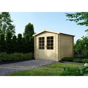 Domek ogrodowy ALTANKA 6,25 m2 - 2,50x2,50 m - 28 mm, drewniany, DOM521, 1szt. - Altany ogrodowe Domek ogrodowy ALTANKA 6,25 m2 - 2,50x2,50 m - 28 mm, drewniany, DOM521, 1szt. - Altany ogrodowe - miniaturka - grafika 1