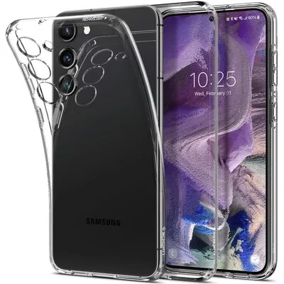 Spigen Etui Liquid Crystal do Samsung Galaxy S23 Przezroczysty