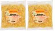 Owoce świeże i suszone - Zestaw Ananas kandyzowany 2x500g - miniaturka - grafika 1