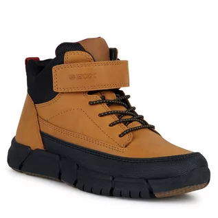 Buty dla chłopców - Kozaki Geox J Flexyper Boy J369BA 0MEFU C2006 M Dk Yellow - grafika 1