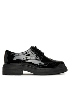 Clarks Oxfordy Orinoco3 Derby 26183171 Czarny - Półbuty damskie - miniaturka - grafika 1