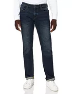 Spodenki męskie - camel active Męskie spodnie jeansowe o regularnym kroju Houston Stretch, ciemnoniebieski (ciemny niebieski 82), 34W / 34L - miniaturka - grafika 1