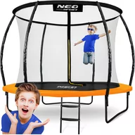 Trampoliny - Neo-sport Trampolina ogrodowa profilowana 10ft/312cmz siatką wewnętrzną NS-10C201 - miniaturka - grafika 1