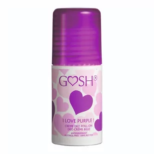 Gosh I Love Purple dezodorant antyperspirant roll-on 75 ml - Dezodoranty i antyperspiranty dla kobiet - miniaturka - grafika 1