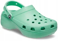 Moda i Uroda OUTLET - Klapki Chodaki Damskie Crocs Classic Platform 39,5 - miniaturka - grafika 1