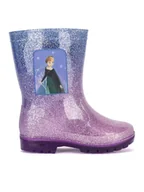 Buty dla dziewczynek - Frozen Kalosze AW24-313DFR Fioletowy - miniaturka - grafika 1