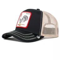 Czapki i chusty sportowe męskie - Czapka Z Daszkiem Goorin Bros. The Cock Black Kogut Trucker - 101-0378-Blk - miniaturka - grafika 1