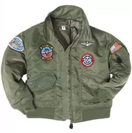 Odzież taktyczna i umundurowanie - Kurtka dziecięca Mil-Tec FLIGHT OLIVE CWU RATY 0% | PayPo | GRATIS WYSYŁKA | ZWROT DO 100 DNI - miniaturka - grafika 1